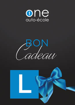 Offres pour le permis de conduire - bon cadeau à commander.